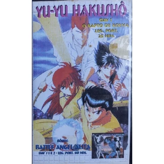 Vhs Yu Yu Hakusho O Rapto de Koema Bonus Battle Angel Alita OVA 1 e 2