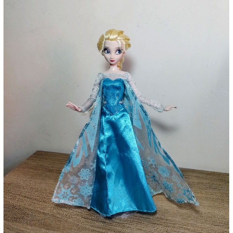 Boneca Frozen Elsa Original Boneca Clássica Da Elsa Disney