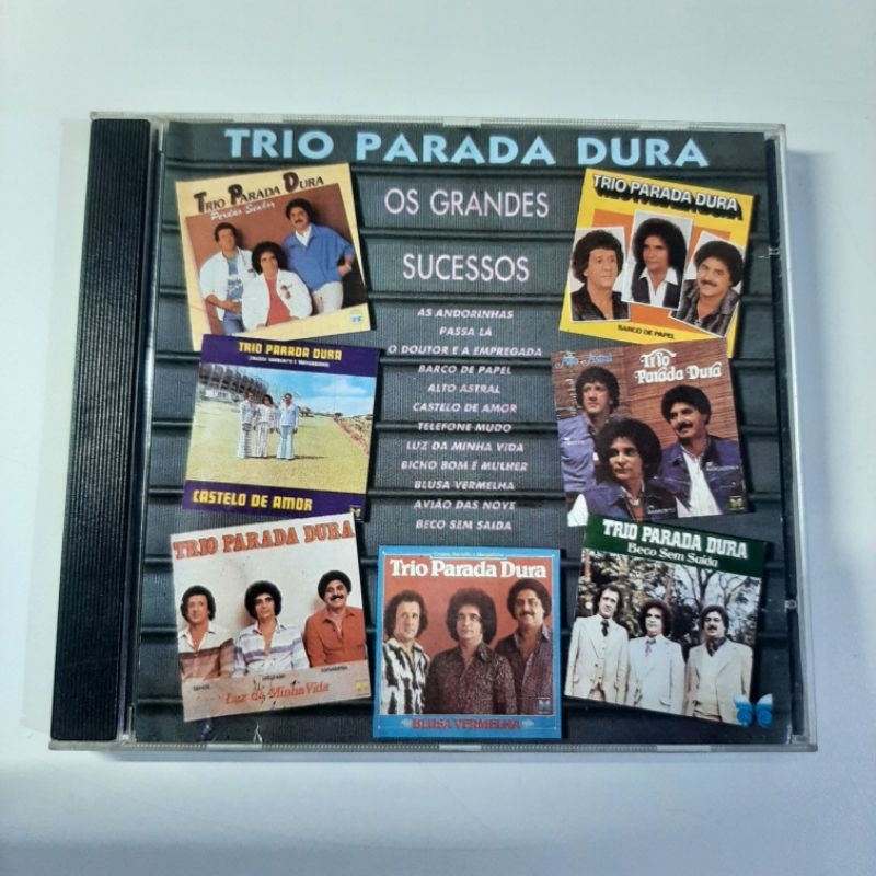 CD Trio Parada Dura os grandes sucessos Copacabana Shopee Brasil