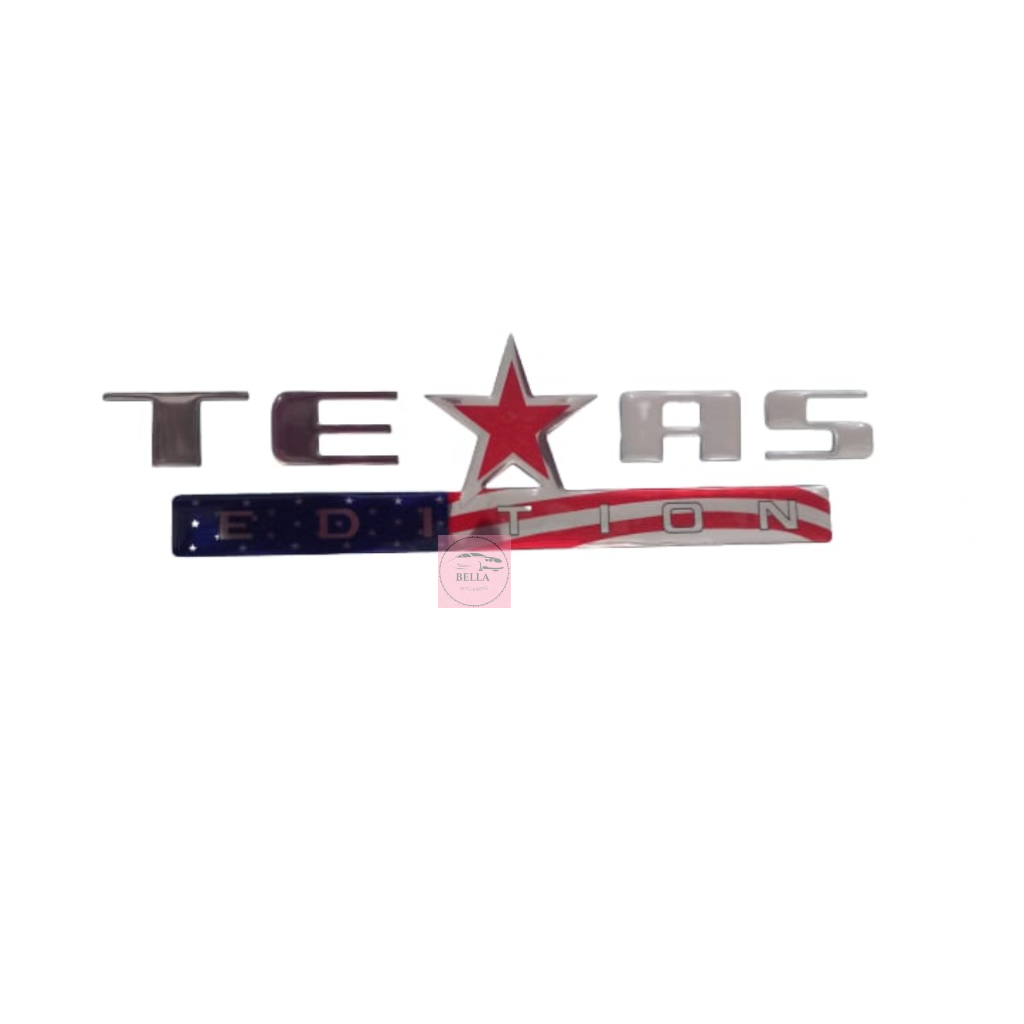 Emblema Resinado Texas Edition Bandeira USA | Shopee Brasil
