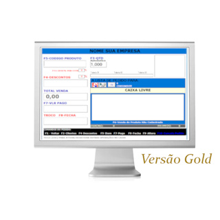 X-PDV Sistema Frente de Caixa Pdv Cupom Não Fiscal E Controle Estoque - Versão Gold +Completa