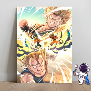Dragon Ball - Quadro Placa Decorativa MDF 3mm 20x28cm
