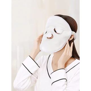 Cuidados Com O Rosto Compressa Fria Quente Máscara facial Salão De Beleza Espessamento Velo Coral Toalha Hidratante em Oferta na Shopee