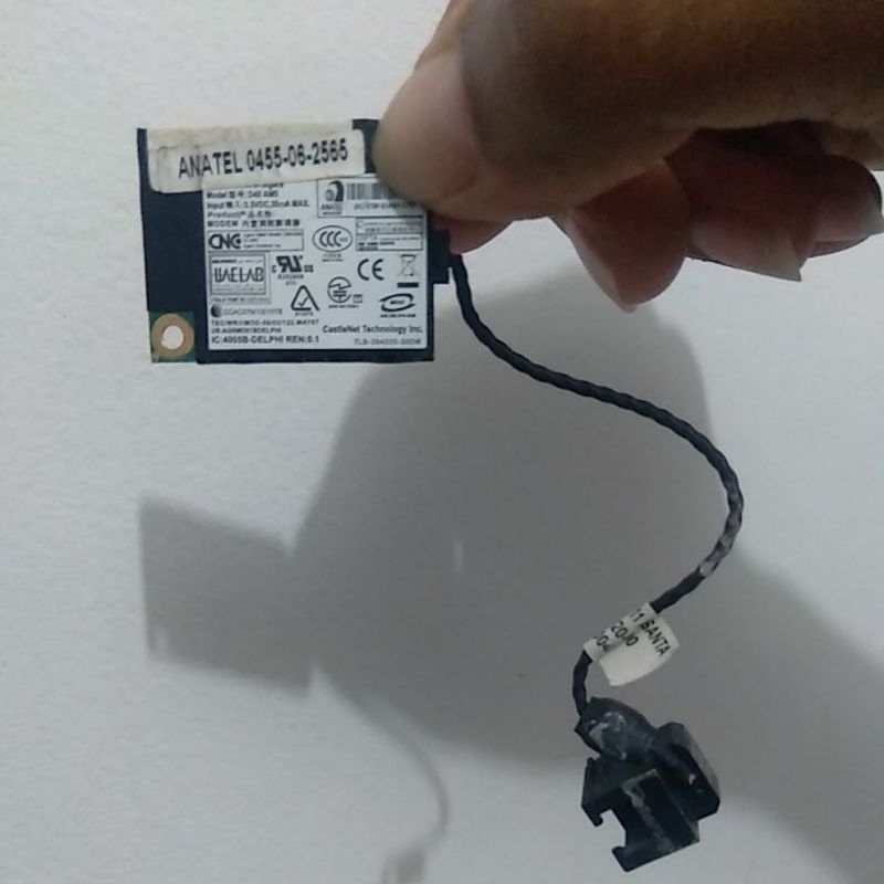 Carte Modem Liteon Pour PC Dell - Modèle Agere Delphi D40 - Neuf Sous Blister