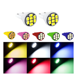 Unidade Lâmpada Pingo T10 8 Leds 12v Meia Luz Teto Mala Placa Lanterna break light em Oferta na Shopee