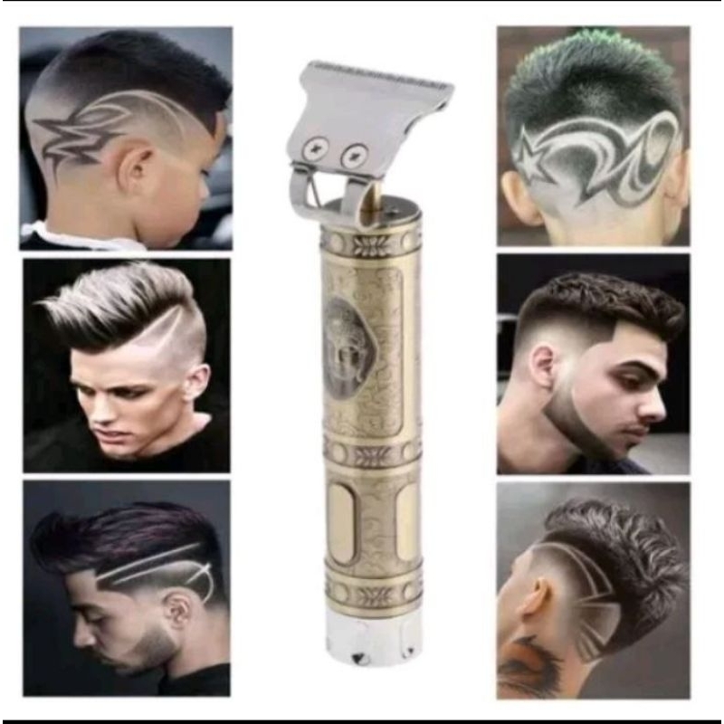 Máquina Perfect Barber Cortar Cabelo E Aparador Pelo Profiss | Shopee Brasil