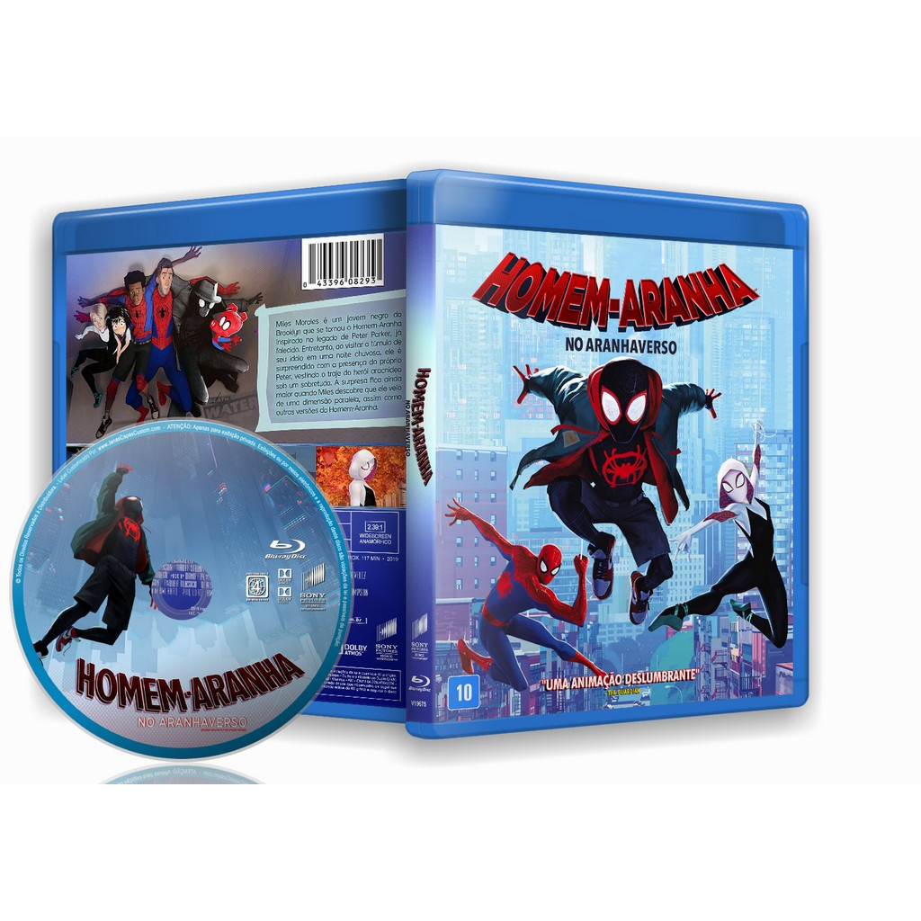 Homem-Aranha No Aranhaverso blu-ray Dublado /Legendado