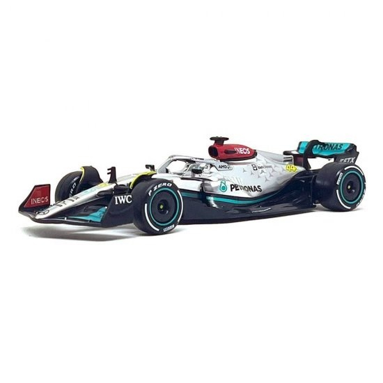 Miniatura Fórmula 1 Mercedes-AMG F1 W13 E - 44 Lewis Hamilton ou