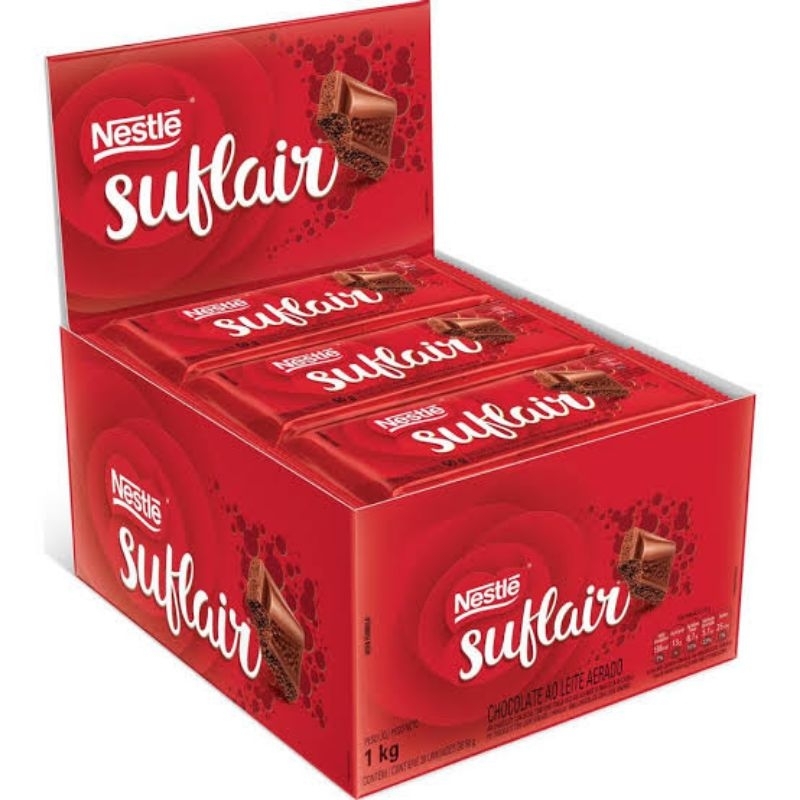 Chocolate Suflair Ao leite | Shopee Brasil