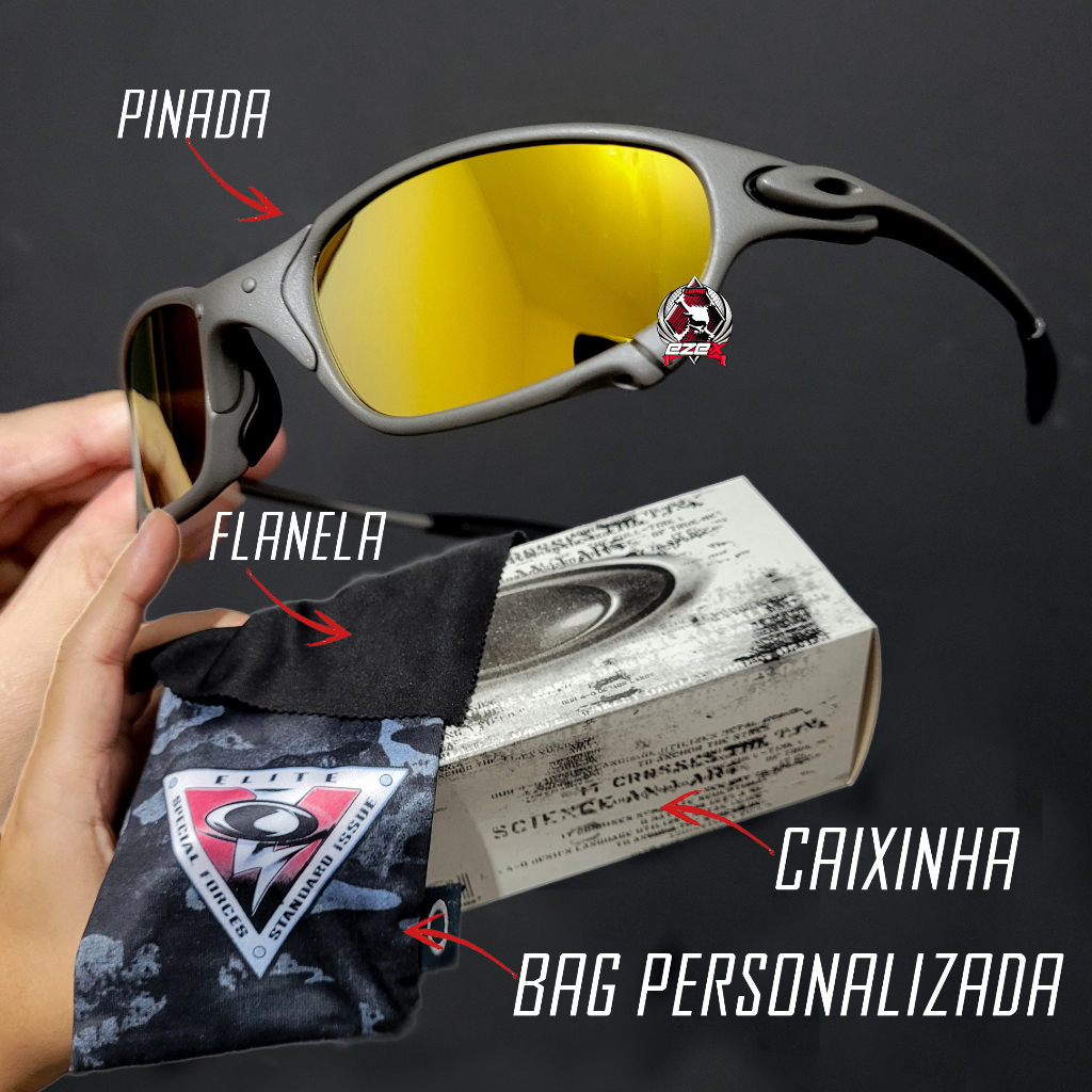 Óculos de Sol Oakley Juliet Neymar Lupa Rosa Brilhante X Metal Squared xx  moda das blogueiras - Escorrega o Preço