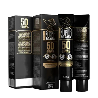 Pomada Dores Musculares Massageadora 50 Ervas Super Black