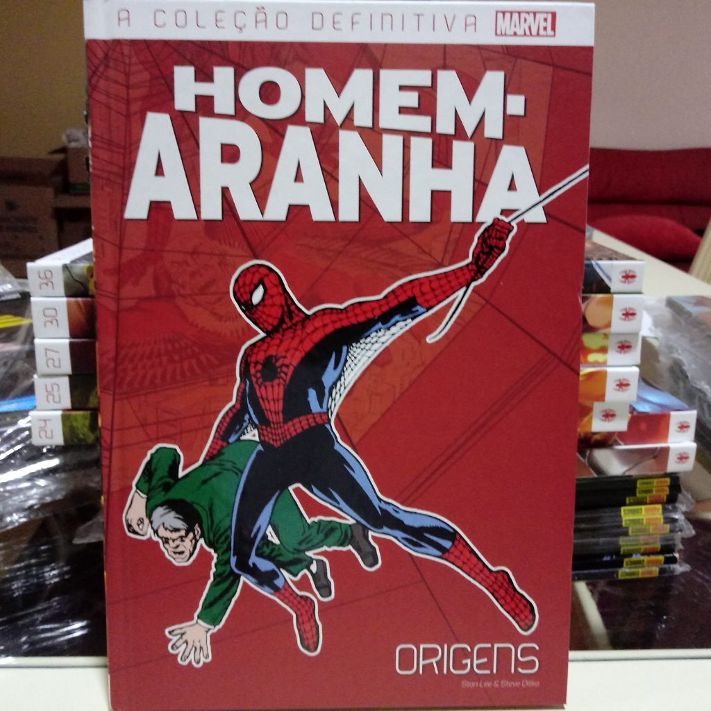 HQ Homem Aranha - Origens (A Coleção Definitiva Marvel Vol.16) | Shopee ...