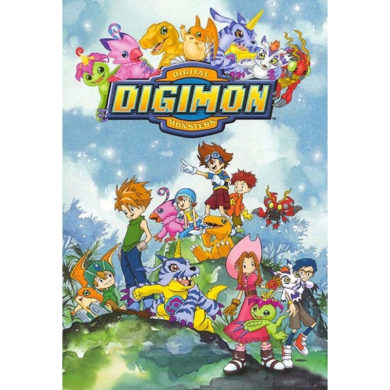 Pen Drive 64Gb Digimon 5 Temporadas Dubladas