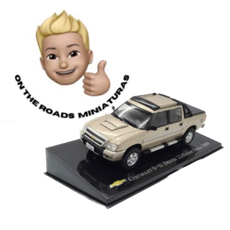 Miniatura S10 Deluxe 2.5 Cabine Dupla (2009) 1/43
