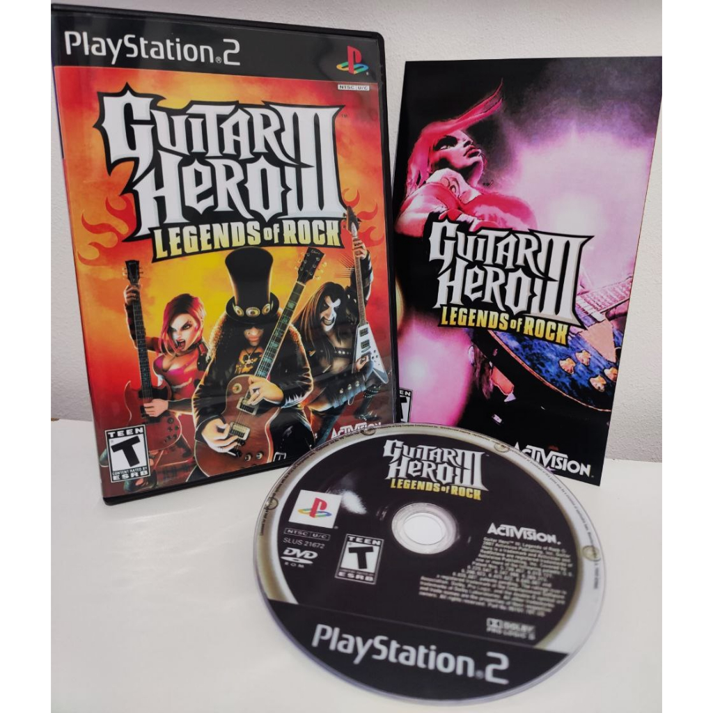 Guitar Hero 3 - PS2