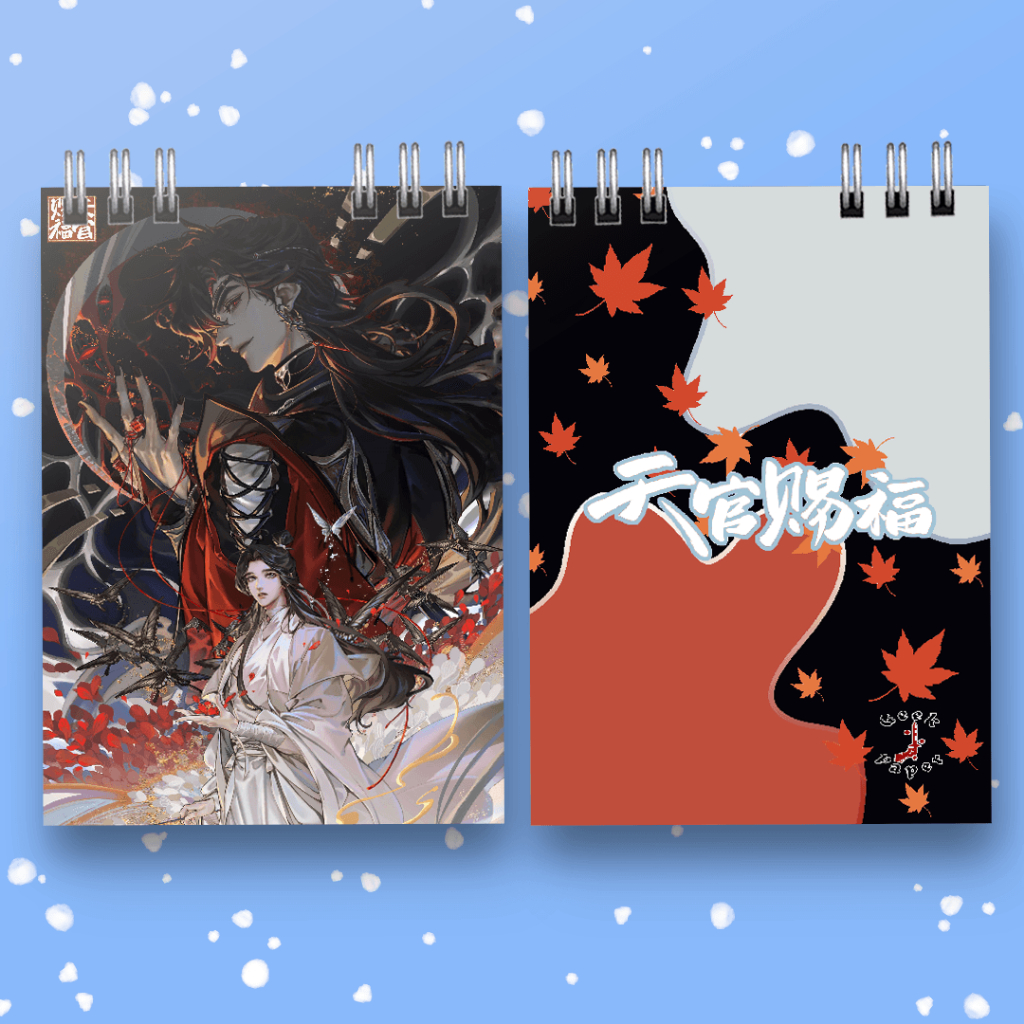 Caderno A5 Heaven Official's Blessing Tian Guan Ci Fu Yaoi BL