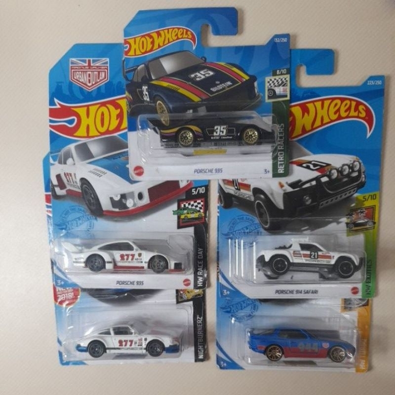 Porsches Hotwheels
