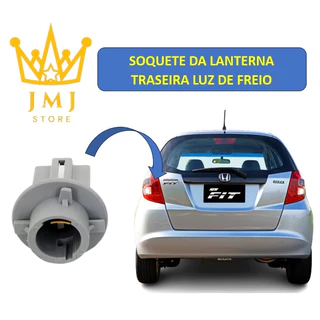 Soquete Da Lanterna Tras. Freio Honda Civic Fit 2 Polos ETE 7482 em Oferta na Shopee