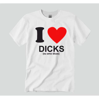 Camiseta eu amo dicas