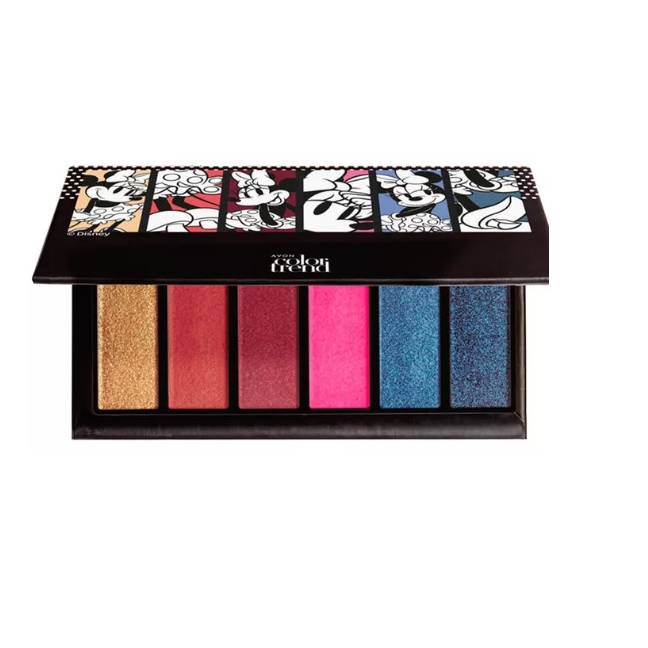 Paleta De Sombras Para Olhos Avon Color Trend Cole O Disney Minnie