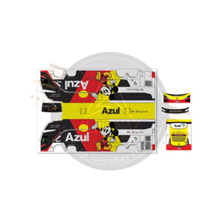 Adesivo Mickey Mouse Para Ônibus de Brinquedo Roma Jensen 1/43