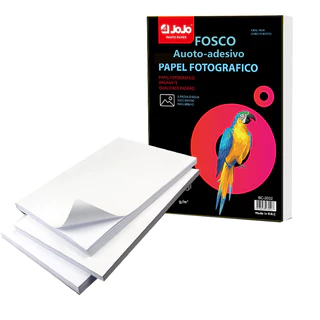 Papel Forografico Matte Adesivo 115gr A4 -20 Folhas Original