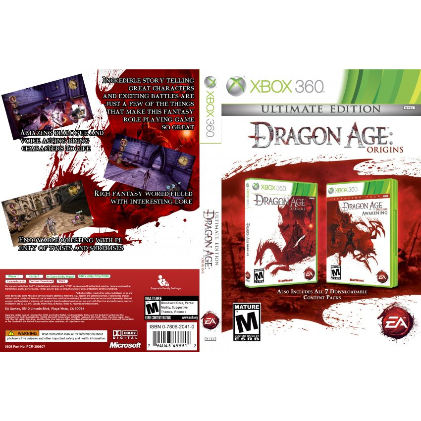 Dragon age origins ultimate edition xbox one new arrivals