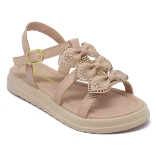 Sandália Infantil Feminina Plana Moda Verão Moderna Confortável