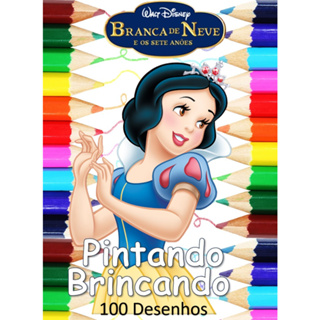 100 Desenhos Para Pintar E Colorir Princesas E Guerreiras - Folha