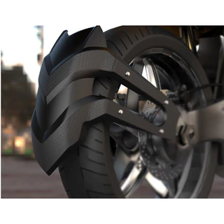 Paralama Traseiro Anti Spray MT-03 R3 Lander 250 Fazer 250 Fazer 150 Crosser 150 Teneré 250
