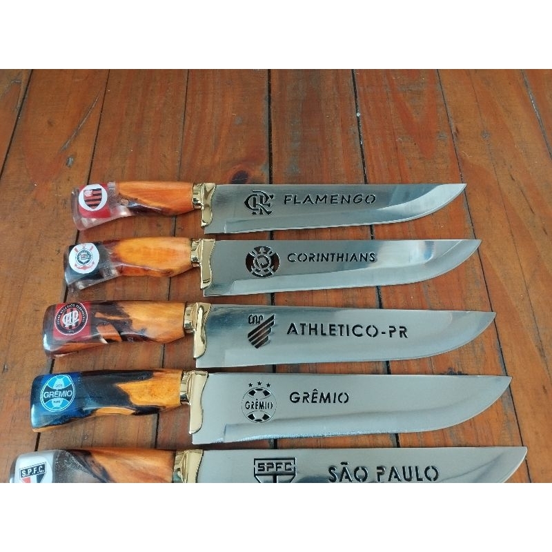 faca 10" Times vazada a laser