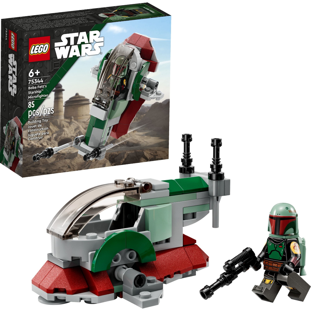 Lego 75344 - Microfighter Starship Boba Fett - Lego Star Wars | Shopee ...