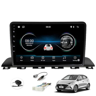 Kit Central Multimidia 9 Polegadas Android Hyundai HB20 2021 A 2023