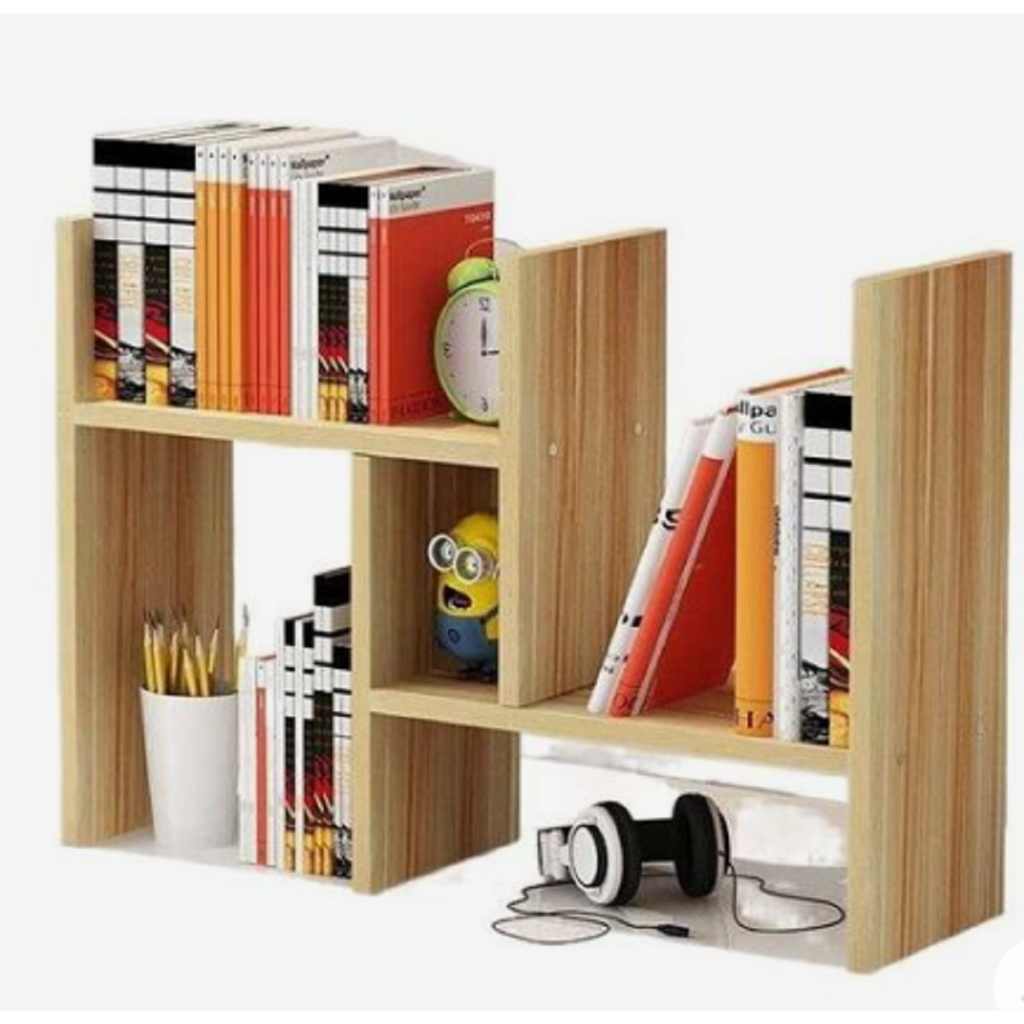 Nicho Organizador De Mesa Decorativo Ajustável Para livros, Escritório, Cozinha E Quarto Com 10 cm de Profundidade