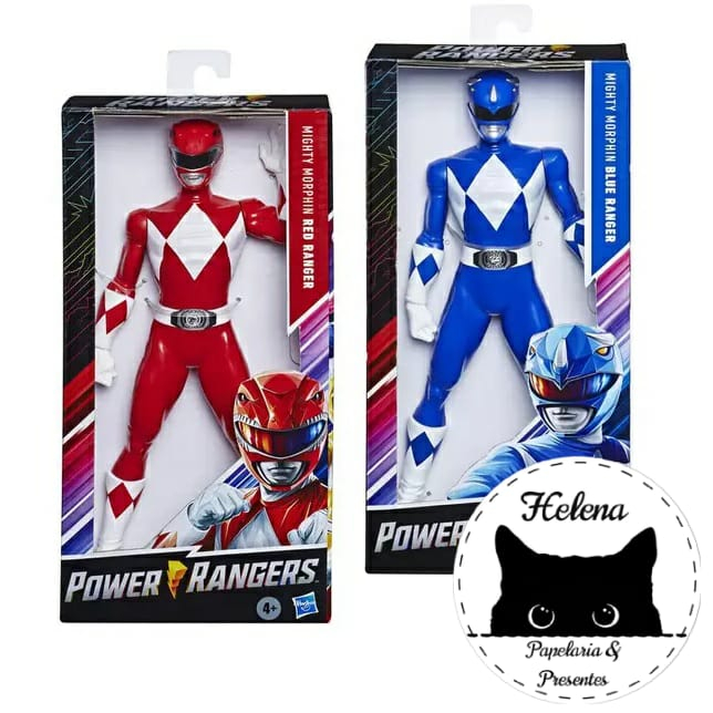 Boneco Power Rangers Red / Blue | Shopee Brasil