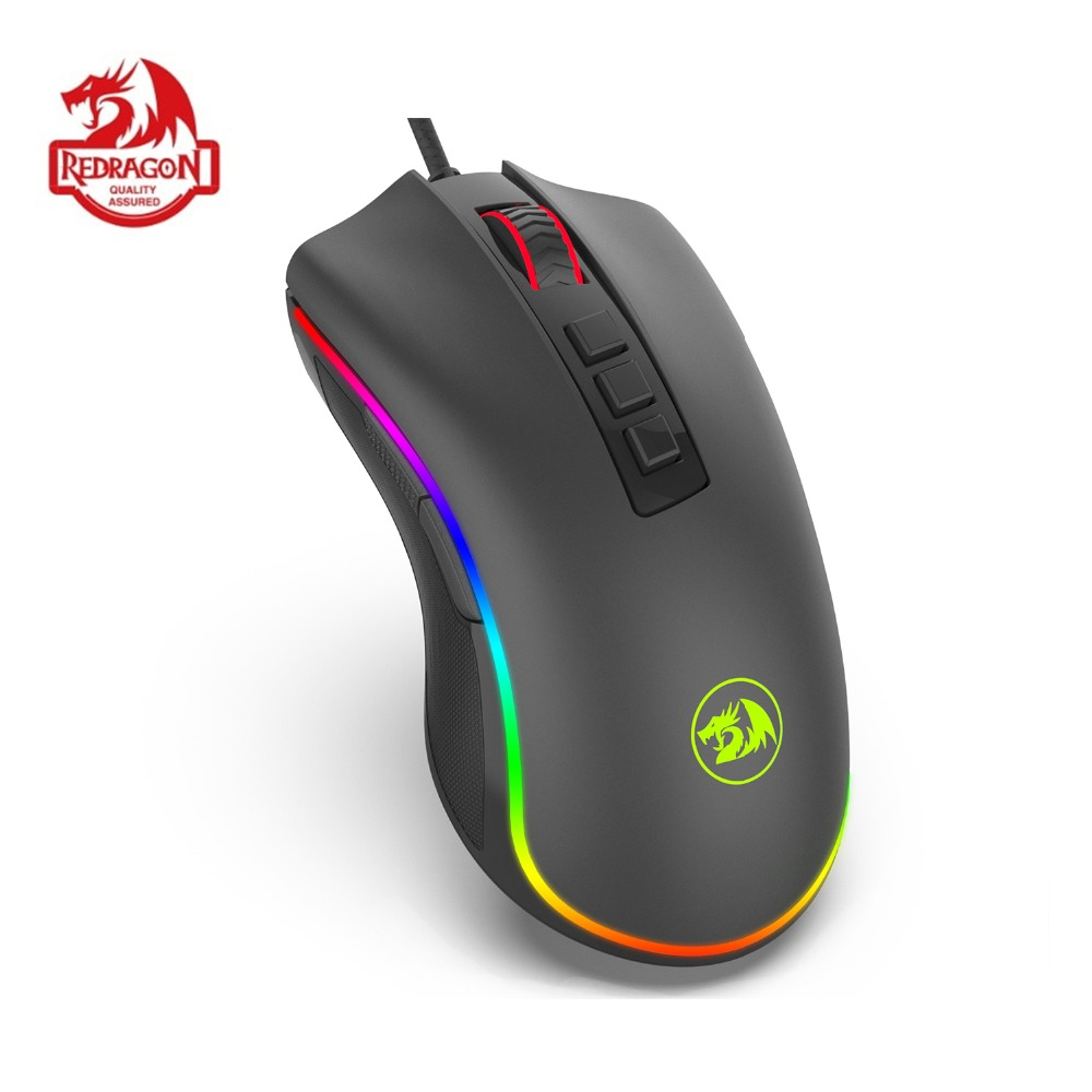 Redragon Mouse para jogos M711 Cobra com 16,8 milhões de RGB