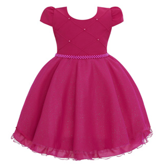 Vestido Infantil Social Daminha Princesa Cinderela Frozen Aniversário 4 Ao  16 Luxo - Azul