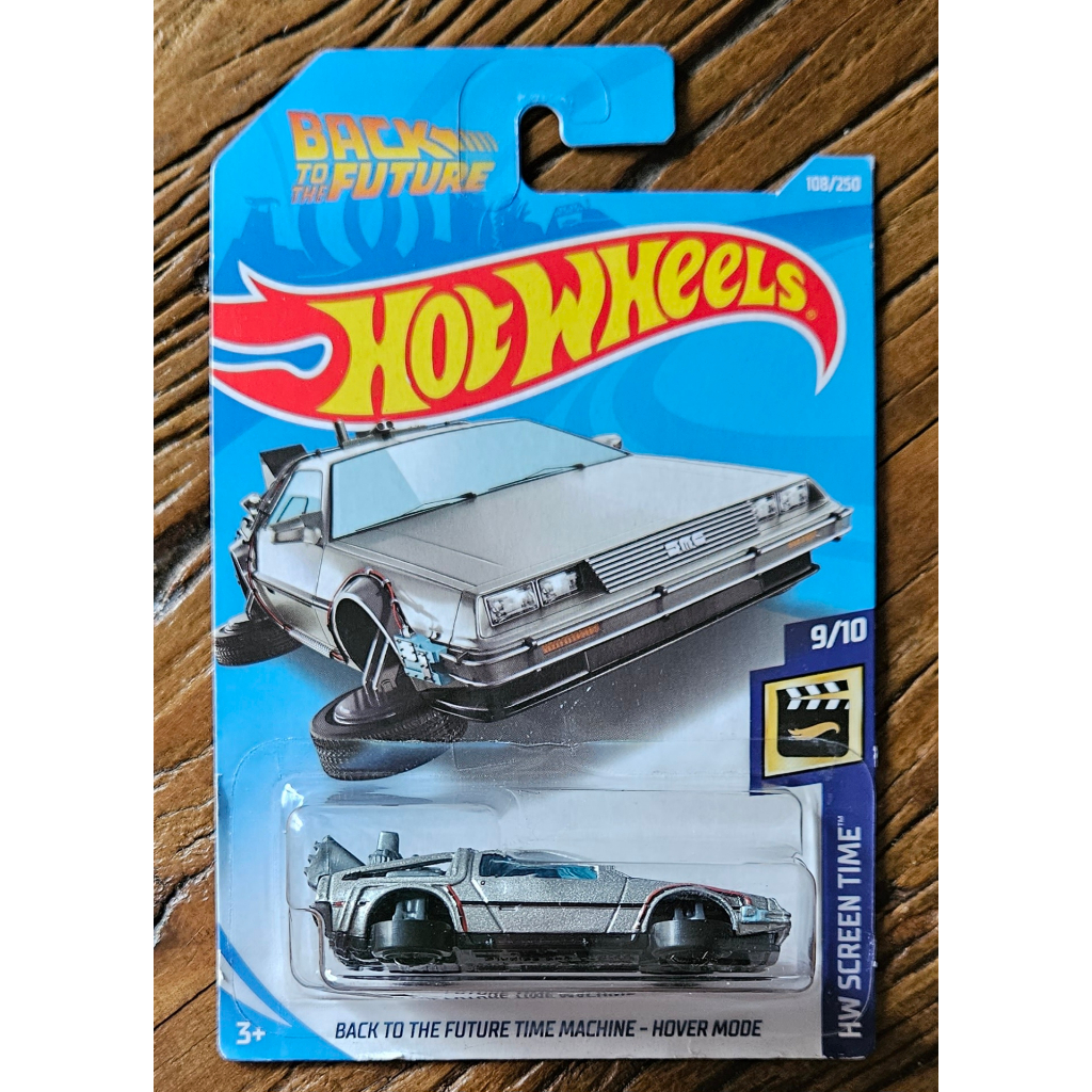 Hot Wheels Back to The Future Time Machine - Hover Mode - Delorean