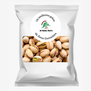 Pistache Torrada Com Casca Salgada 500G - All Baba Nuts