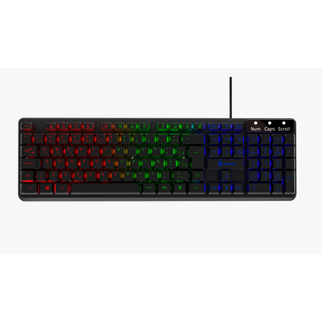 Kit de Teclado e Mouse com Fio RGB, Combos de Mouse Retroiluminado,  Compatível com PUBG, Casa, Jogo, Escritório, 61 Chaves