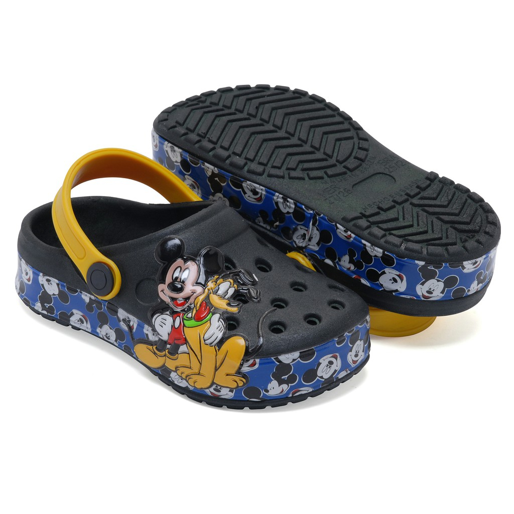 Sandalia Babuche Infantil Crocs Mickey e Minnie