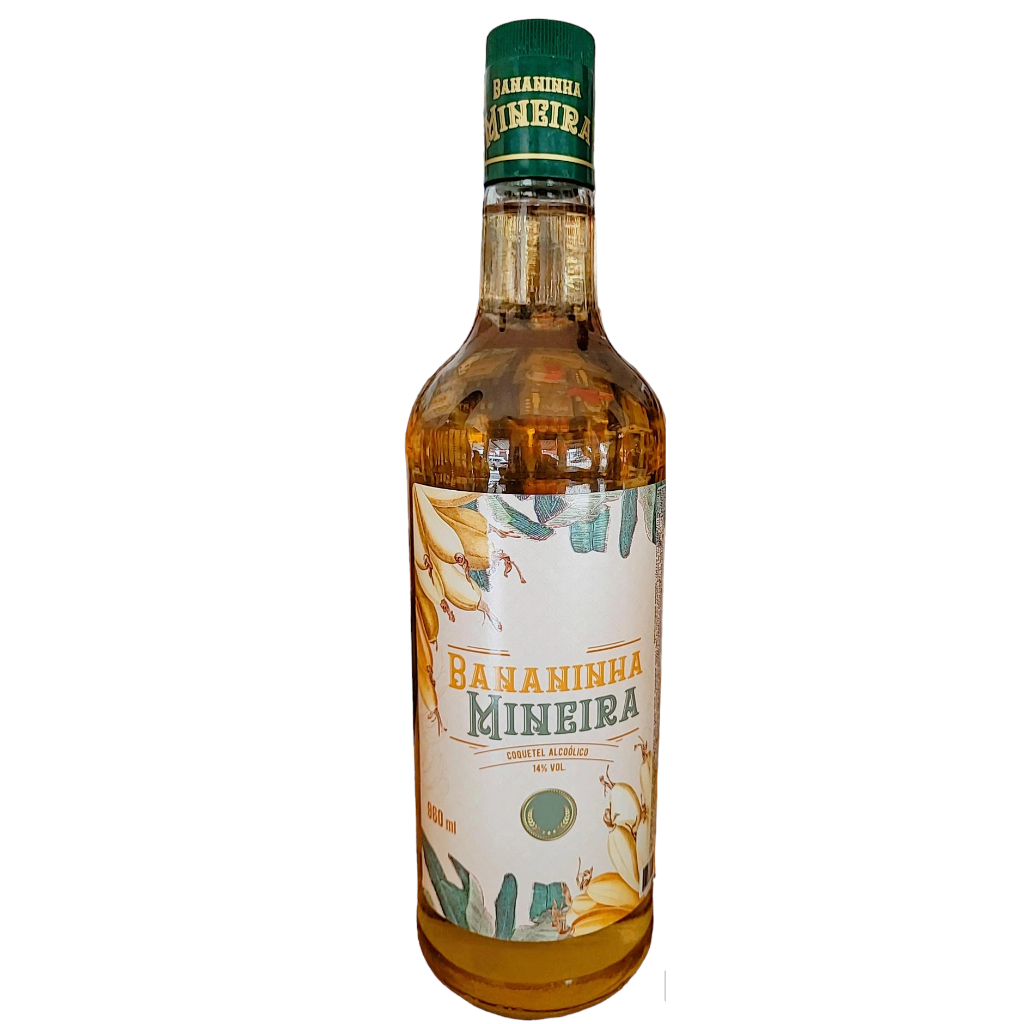 Cachaça Bananinha Mineira- 960ml bananinha