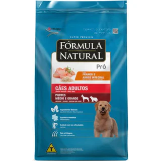 Ração Fórmula Natural Pro Cães Adultos Porte Médio e Grande 15kg Adimax