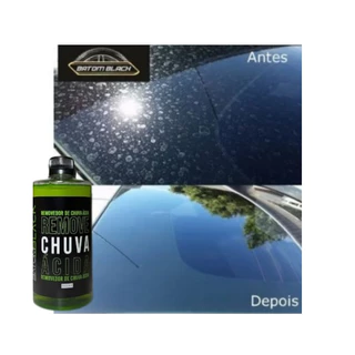 Removedor De Chuva Ácida - Restaurador Novo Tira Manchas Vidro - Batom Black