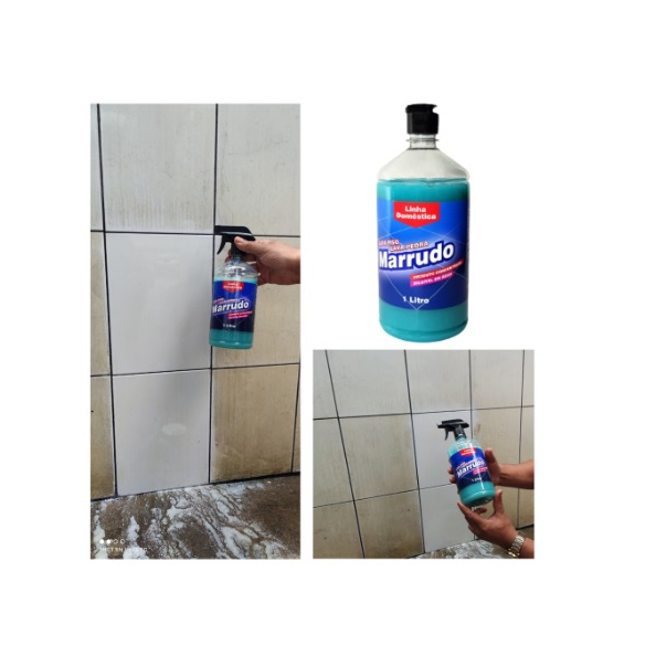 Limpa pedra azulejo e Pisos 1 L - Marrudo