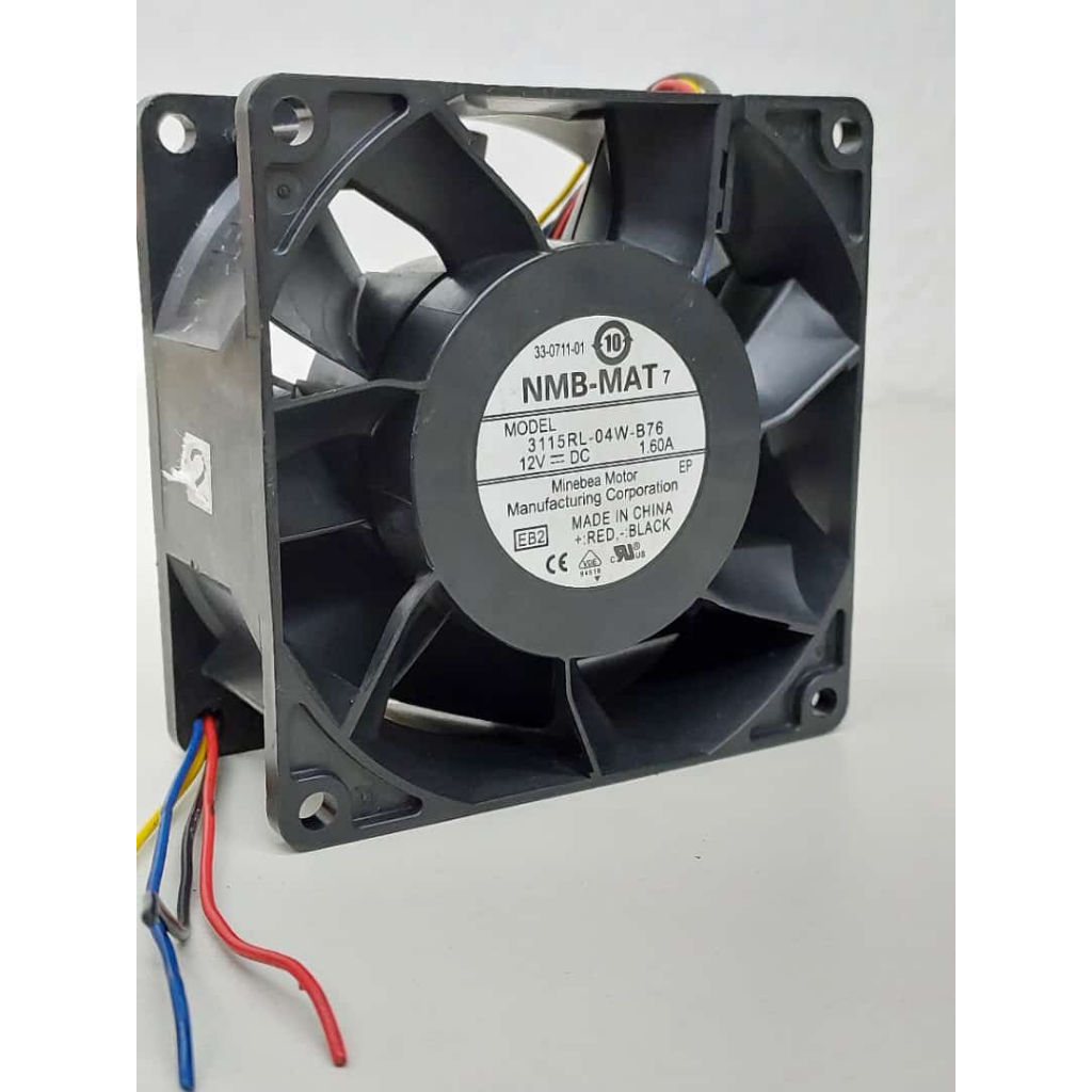NMB 3115RL-07W-B79 Cooling Fan – 80x80x38mm, 48V, 0.43A – New
