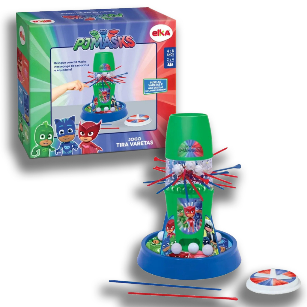 Jogo Educativo PJ MASKS Carro Transformável (Idade Mínima: 3 Anos - 30,5 x  38,1 x 8,1 cm)