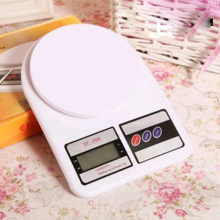 Balança Digital de Cozinha Confeitaria SF-400 Até 10 kg Escala 1 grama