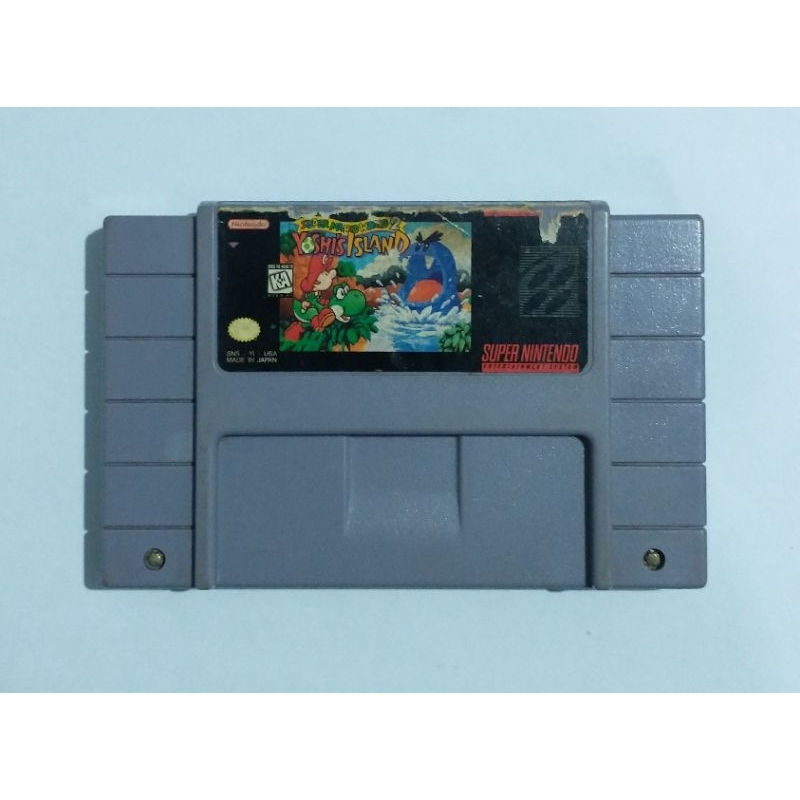 Super Mario World 2 Yoshi's Island - Super Nintendo Original