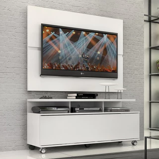 Rack Com Painel Home Buzios 1,2 M Para Tv 48"
